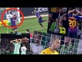 Craziest Reactions to the Messi hattrick goals vs Real Betis 1-4 Barcelona Fans #messi #fcb