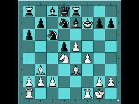 Fantastični napad uz neverovatnu žrtvu i neizbežni mat ☆  TROINOV vs POPOV # 1988