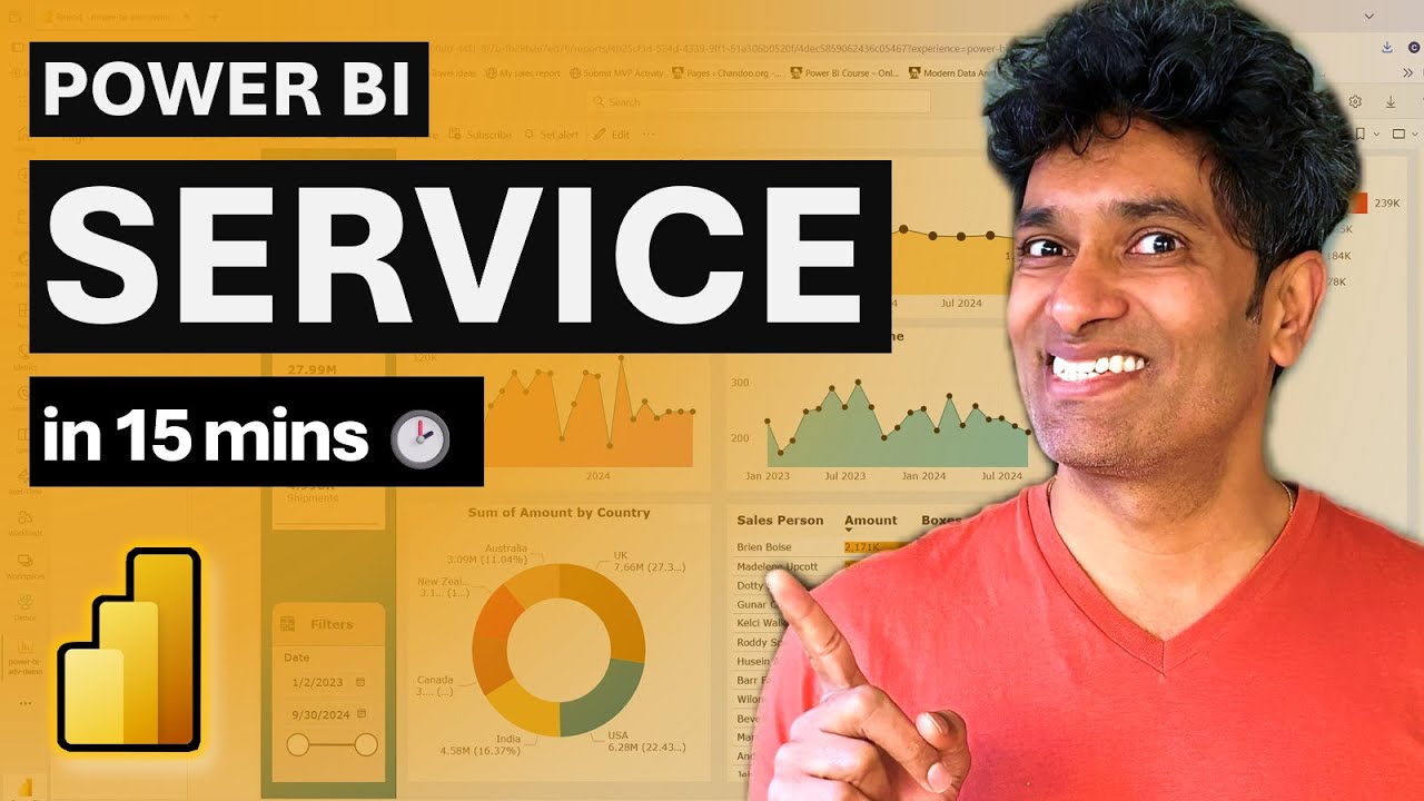 Learn Power BI Service in Just 15 Minutes