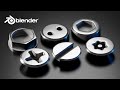 Modeling Screws and Bolts in Minutes for Beginners - Blender Quick Tutorial
