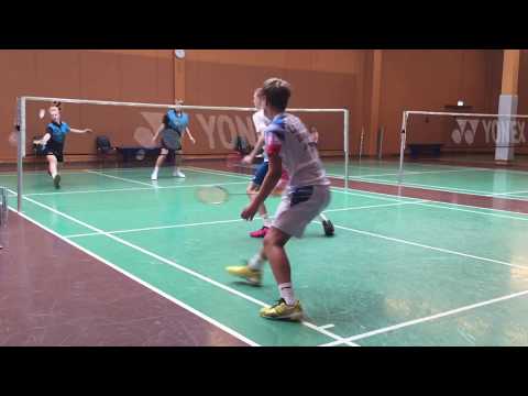 Badminton semifinale U15 Elite i Gentofte 5/6