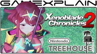 We Play Xenoblade Chronicles 2 w/ Nintendo Treehouse (50 Minutes of Gameplay!)