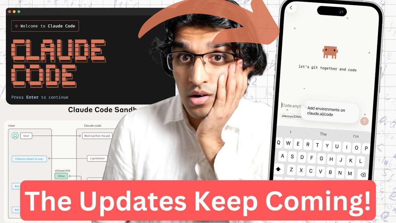 BIG Claude Code Update: Web, Mobile, Sandbox!