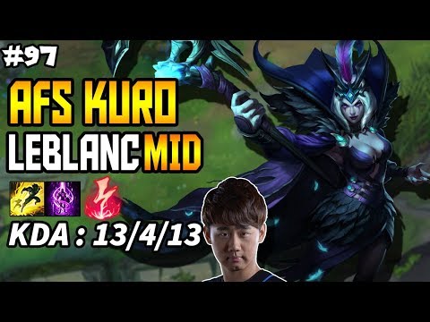 AFS Kuro Leblanc vs Azir MID - Korea Challenger S8