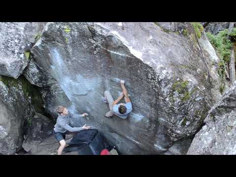 Höhenrausch, 7b+. Magic Wood