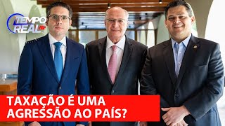 Tarifaço: Alcolumbre, Motta e Alckmin defendem soberania do Brasil