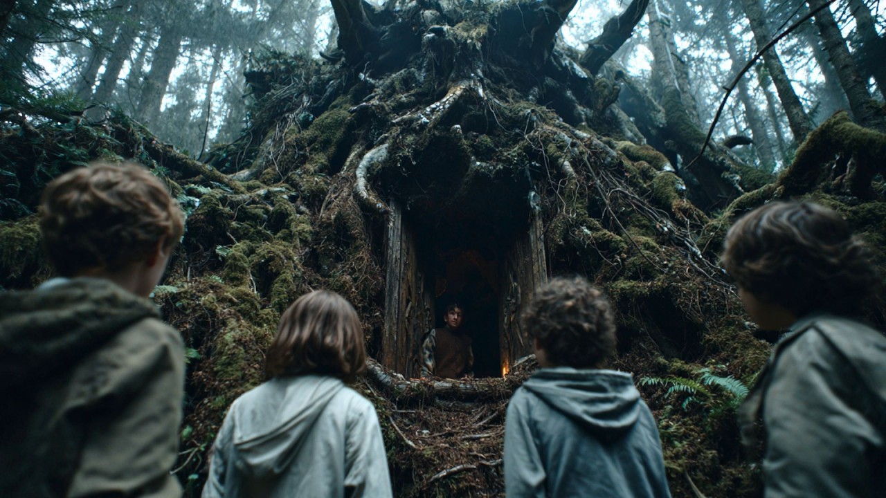 Miniatura HD: ¡Cuatro Niños Abrieron Una Puerta Prohibida En El Bosque! | Peliculas Completas en Español Latino 4k