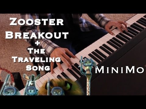 Madagascar Soundtrack (Zoosters Breakout and The Traveling Song) - MiniMo [Multi-Cam] Piano Cover