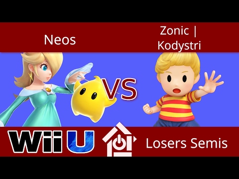 Gwinnett Brawl 2/11/2017 - Neos (Rosaluma) vs Zonic | Kodystri (Lucas) - Smash 4 Losers Semis