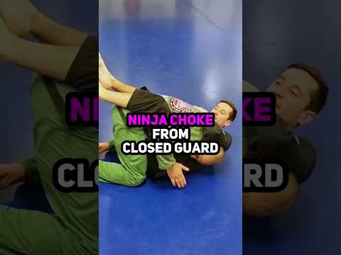 Ninja Choke! From Closed Guard!?