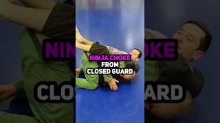 Ninja Choke! From Closed Guard!?