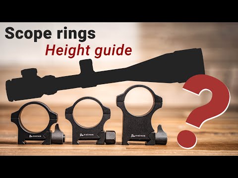 How to Find the Right Height of Scope Rings for Your Rifle