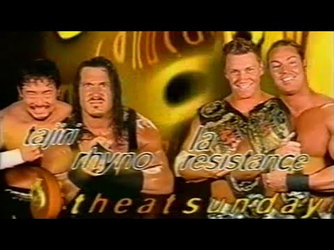 La Résistance Vs. Tajiri & Rhyno (Heat 6-27-2004 International Version)