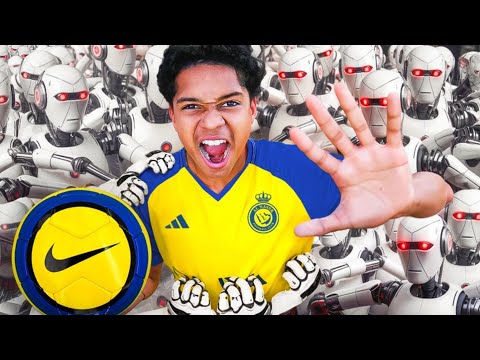 I Hired A Robot to Beat Kid Ronaldo 1v1