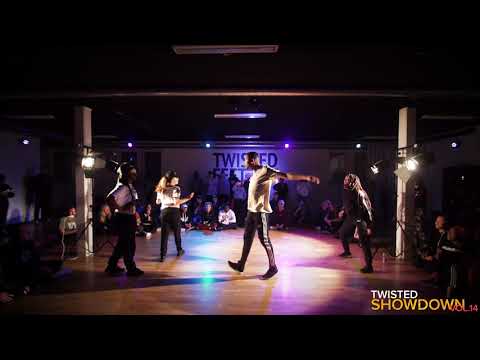 TFDA SHOWDOWN vol 14. AFRO SEMI FINAL - MONSTER MELISSA & AMBRA VS KEVIN & EMILIA