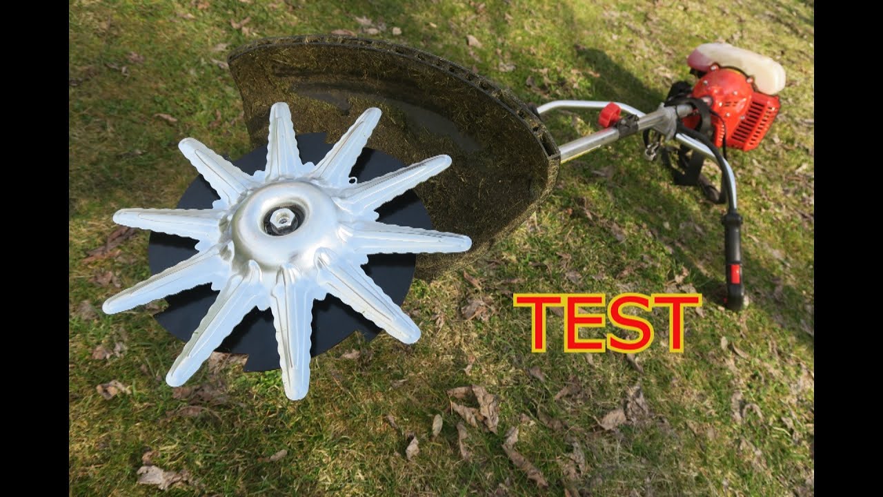 Gwiazda - Tarcza ochronna noża do kosy spalinowej - TEST