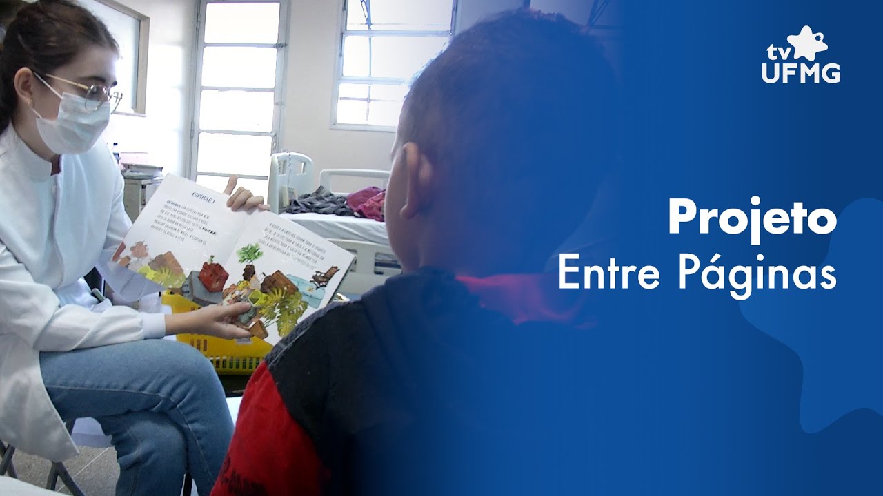 Projeto realiza mediação de leitura para crianças e adolescentes no Hospital das Clínicas da UFMG