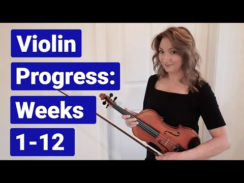 Violin Progress Reel! Weeks 1-12