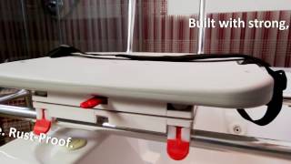 Product video: Eagle Health Sliding Transfer Bench with Swivel Seat 