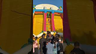 Gaza children find brief joy at makeshift amusement park during Eid celebrations