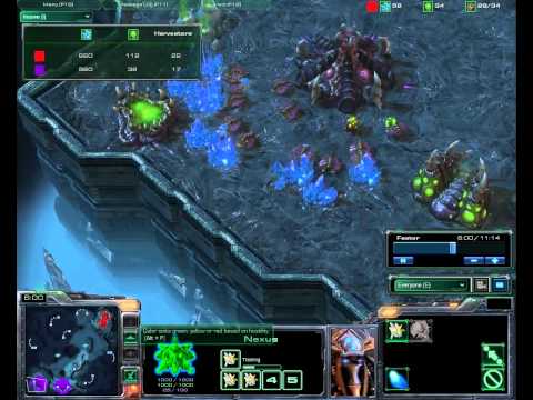 StarCraft 2 - Darkwolfen vs Yasen [PvZ]