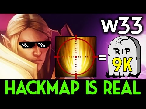 w33 [Invoker] VS Madara [Phantom Assassin] - Hackmaps is REAL Dota 2 7.05