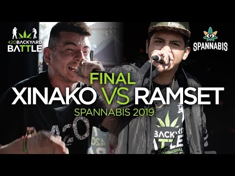 (BATALLÓN) RAMSET vs XINAKO. FINAL Spannabis. 420 Backyard Battle 2019