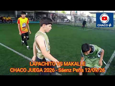 LAPACHITO CAMPEÓN REGIONAL SUB 14 CHACO JUEGA 2026. SÁENZ PEÑA 12/09/2026