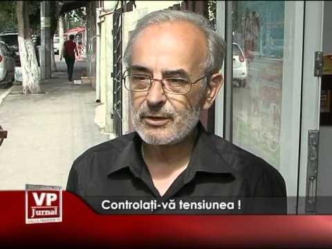 Controlaţi-vă tensiunea