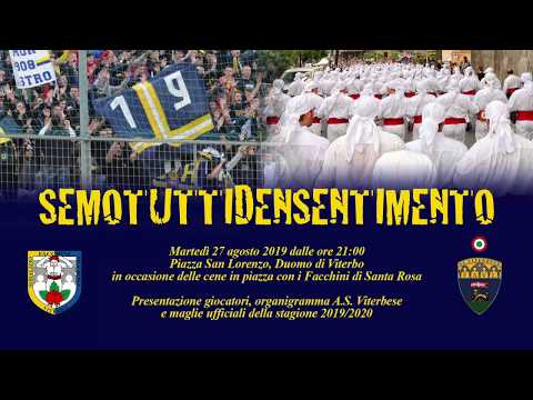 Presentazione A.S. Viterbese 2019/2020