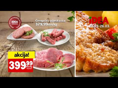 IDEA vikend akcija 24. - 26.03.2017.