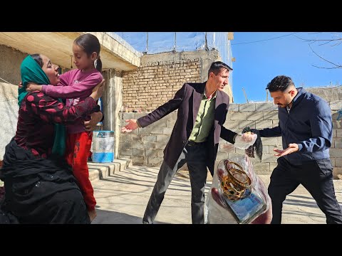 Yahya preparing to leave the village; Yahya preparing to sell his property