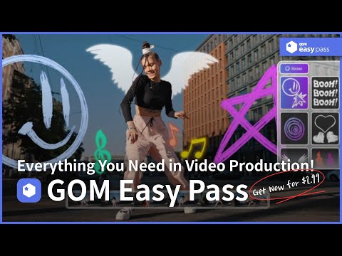 GOM Easy Pass | Everything from Editing to Recording and Playback | Only $2.99