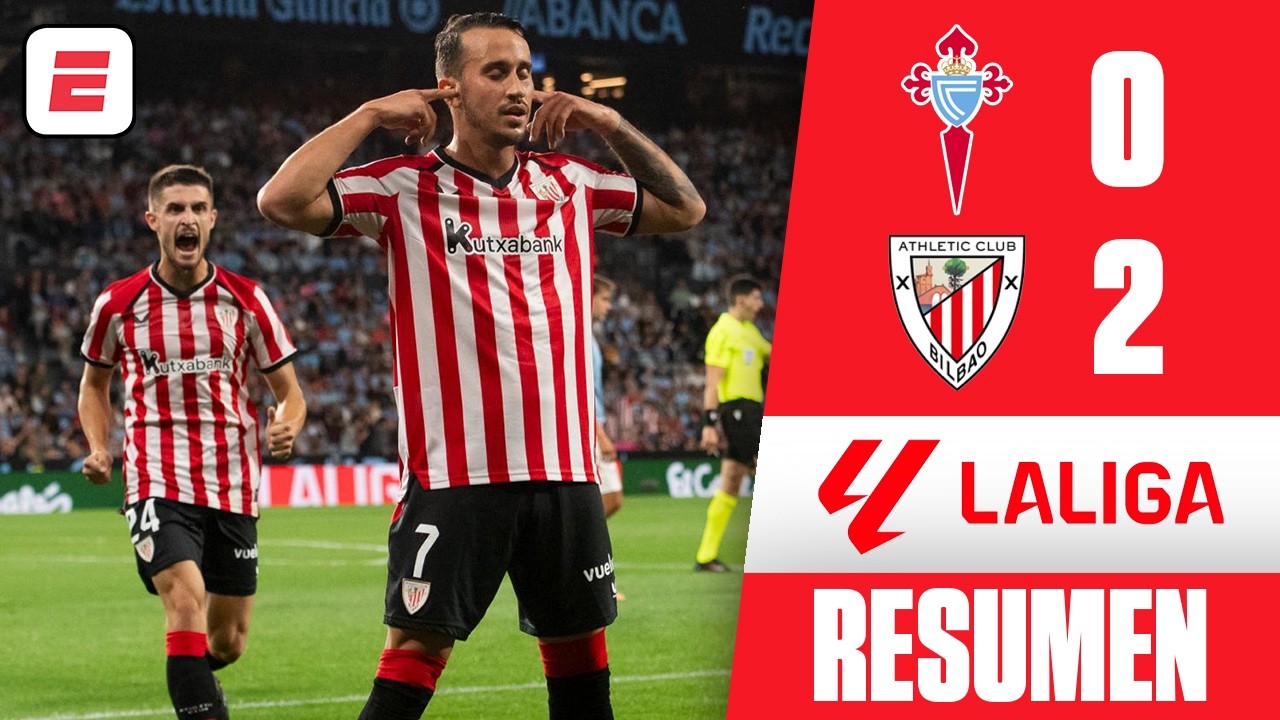 EL ATHLETIC CLUB consiguió su PRIMERA VICTORIA de la temporada tras derrotar 2-0 al CELTA | La Liga
