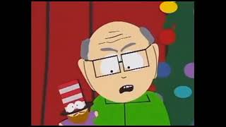 Eric Cartman tries to sing &quot;Oh, Holy Night&quot; but gets shocked by Kyle Broflovski