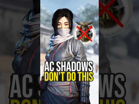 It's Smart To Not Do This In Assassin's Creed Shadows... (AC Shadows Tips And Tricks)