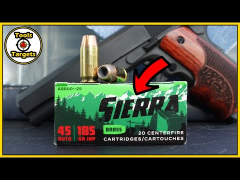 Sierra 115gr 9mm JHP Ballistic Gelatin Test \u0026 Review