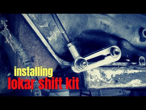 Installing lokar shift arm