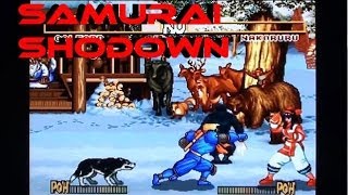 Samurai Shodown playing on the 3DO