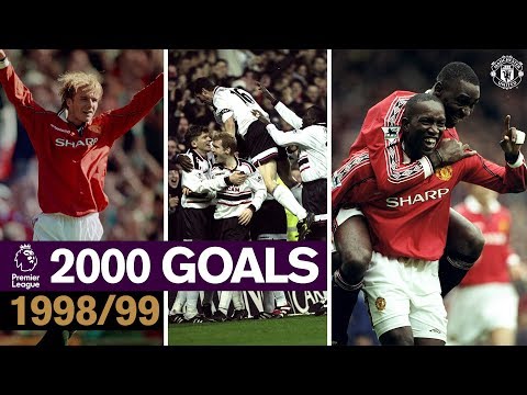 Manchester United 2000 PL Goals | 1998-99 | Yorke, Solskjaer, Cole, Beckham, Scholes | The Treble