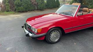 1989 Mercedes Benz 560SL - Walk Around & Interior