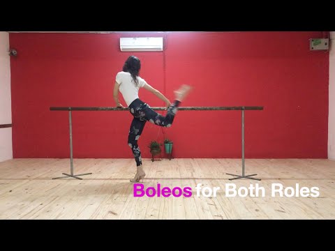 Virginia Vasconi & Lya Elcagu - Boleos in Tango - Art in Motion Class 3