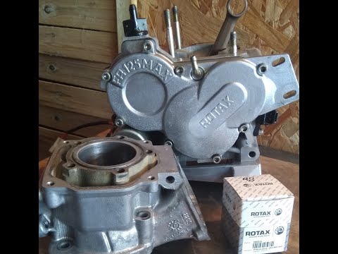 Rotax Max montage haut moteur