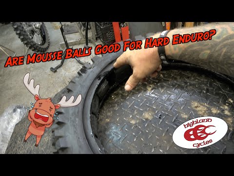 Are Mousse Balls Good For Hard Enduro | Carapaks Extreme Mousse | Tusk Talon Tire | What is Best?