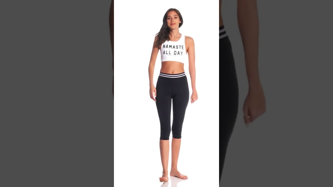 Onzie Elastic Yoga Capri Leggings | SwimOutlet.com