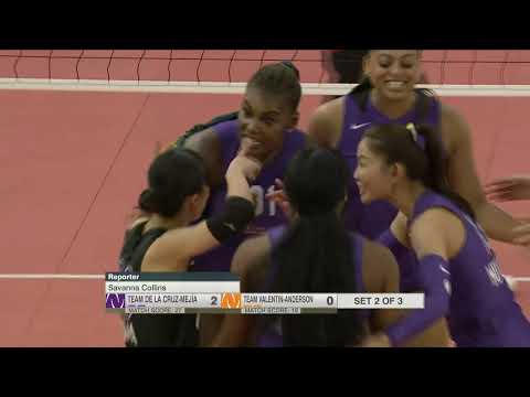 AU Pro Volleyball Game 3: De La Cruz-Mejía Cross Court, Kojima dig, Nootsara Tomkom assist