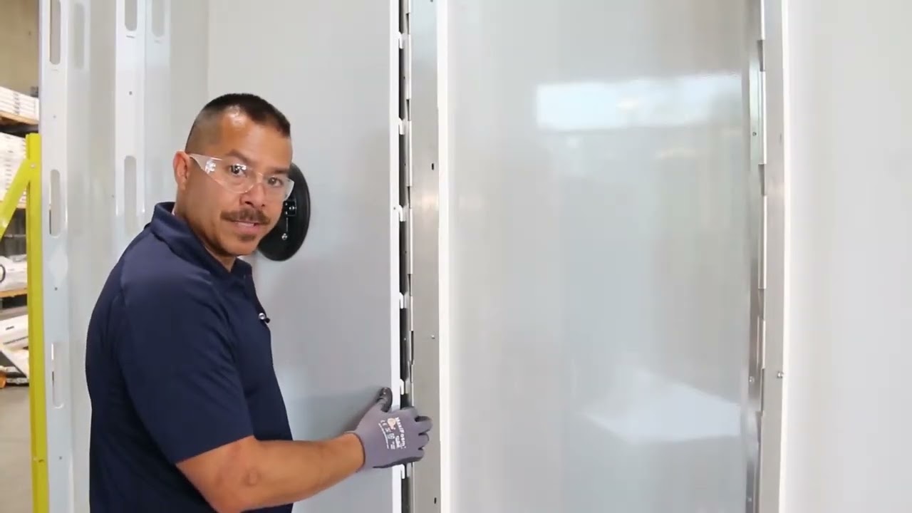 SwiftWall® Max | How to Install Interior Finished Panels on a Non-Combustible Modular Wall System