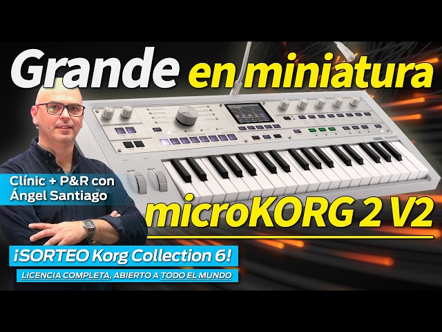 Vídeo relacionado con Korg microKORG 2 - Sintetizador Analógico de 37 Teclas y Procesador Vocal