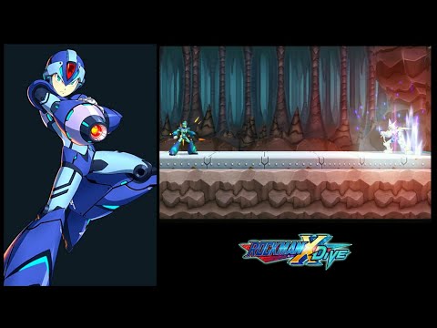 MegaMan X (ver.Ke) vs Replica Copy X「 Mega Man X Dive 」