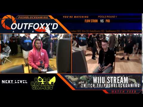[OxA] (Melee) FLOW STROM (Fox) vs PHD (Sheik) - POOLS ROUND 1